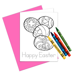 Coloring Cards - Easter Wishes