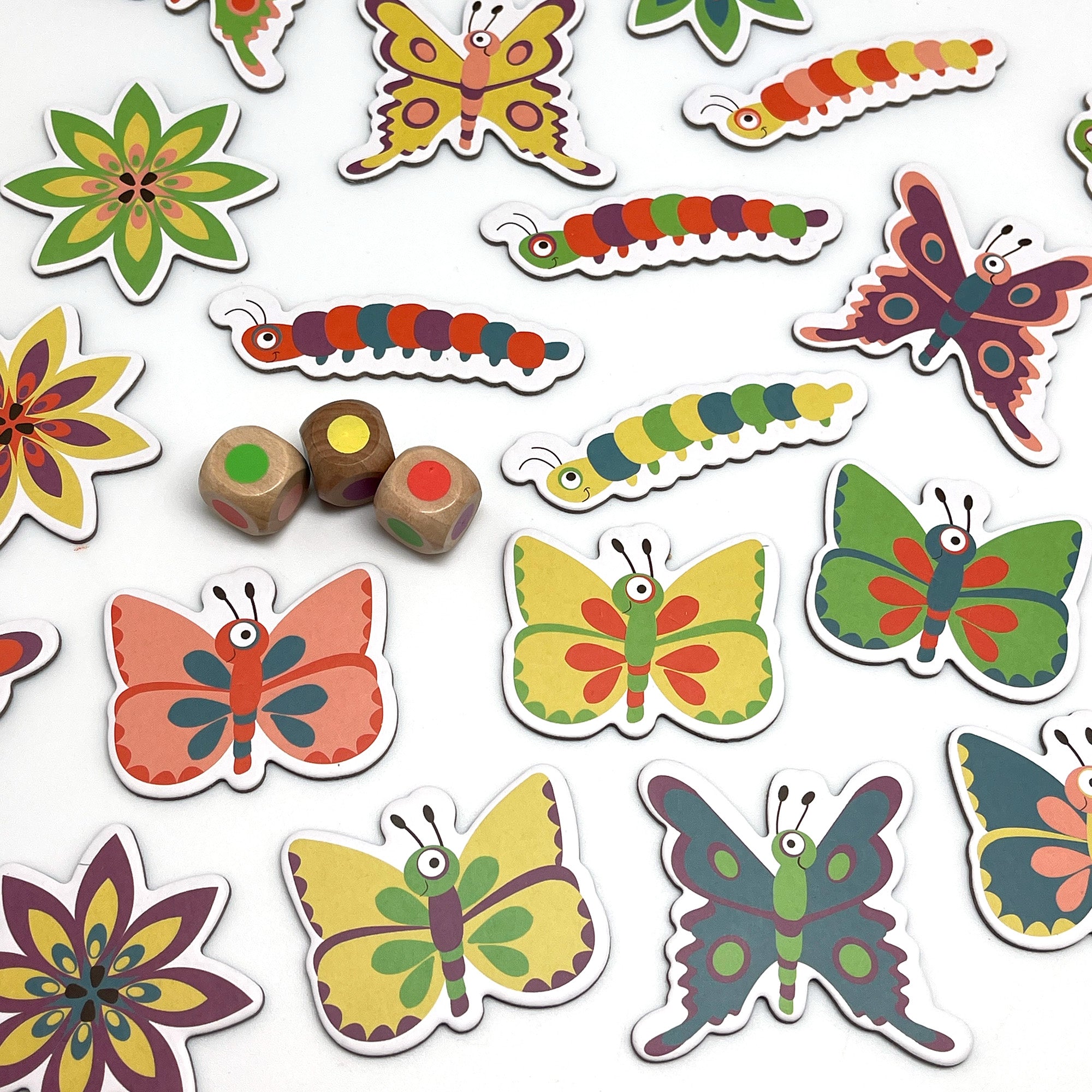 Butterfly matching game for kids