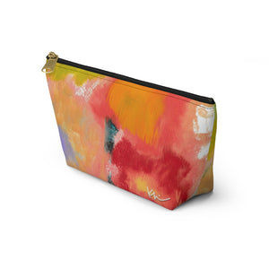 Supply Pouch Abstract Floral