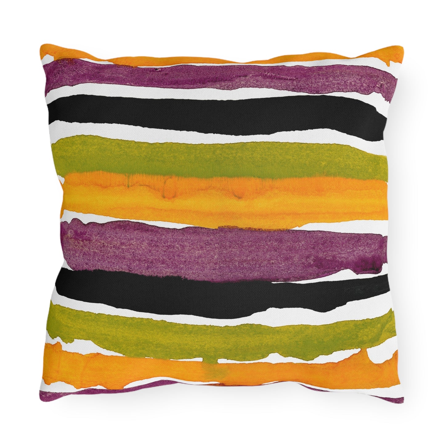 Outdoor Pillows Spooky Stripes