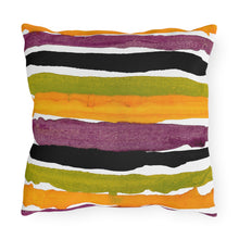 Load image into Gallery viewer, Outdoor Pillows Spooky Stripes
