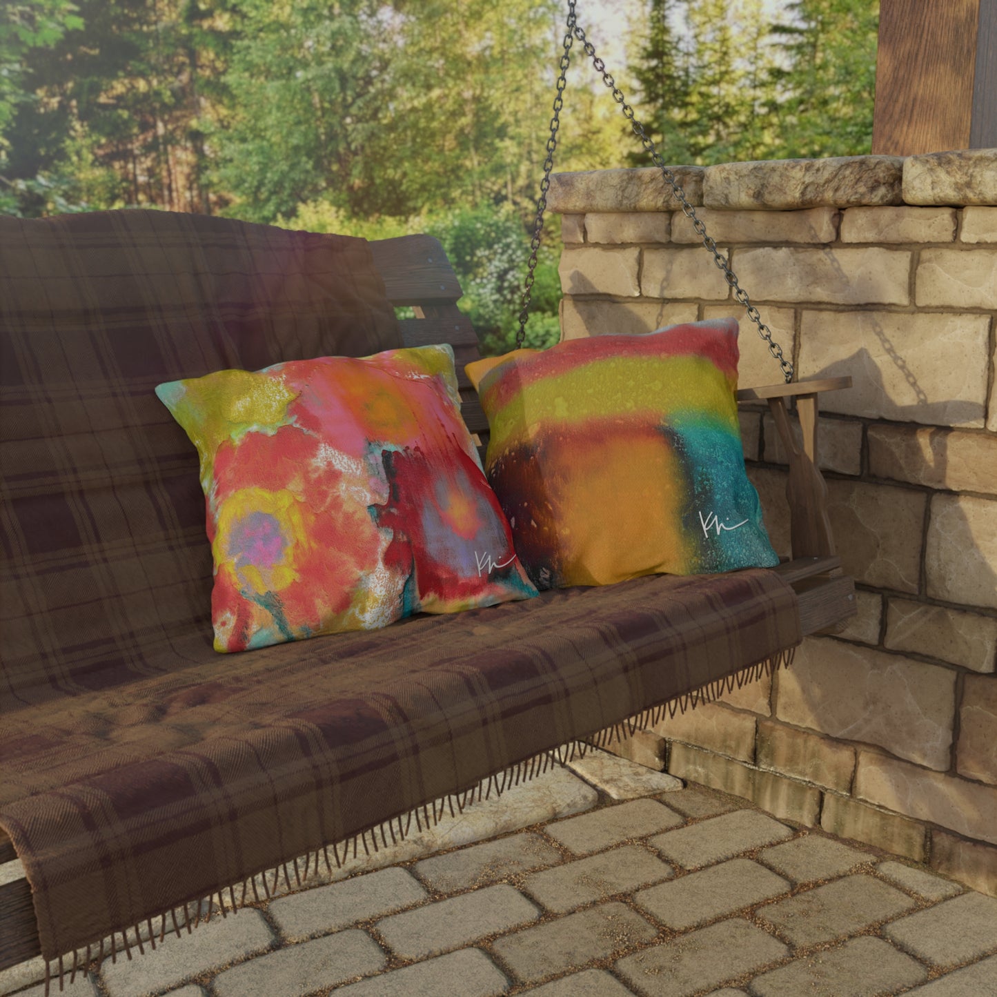 Outdoor Pillows Magic Garden