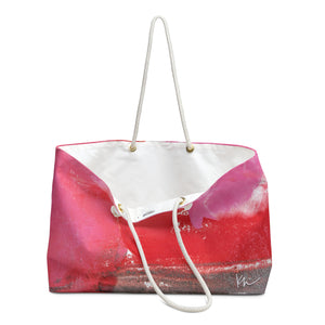 Tote Bag Pink + Red