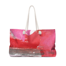 Load image into Gallery viewer, Tote Bag Pink + Red
