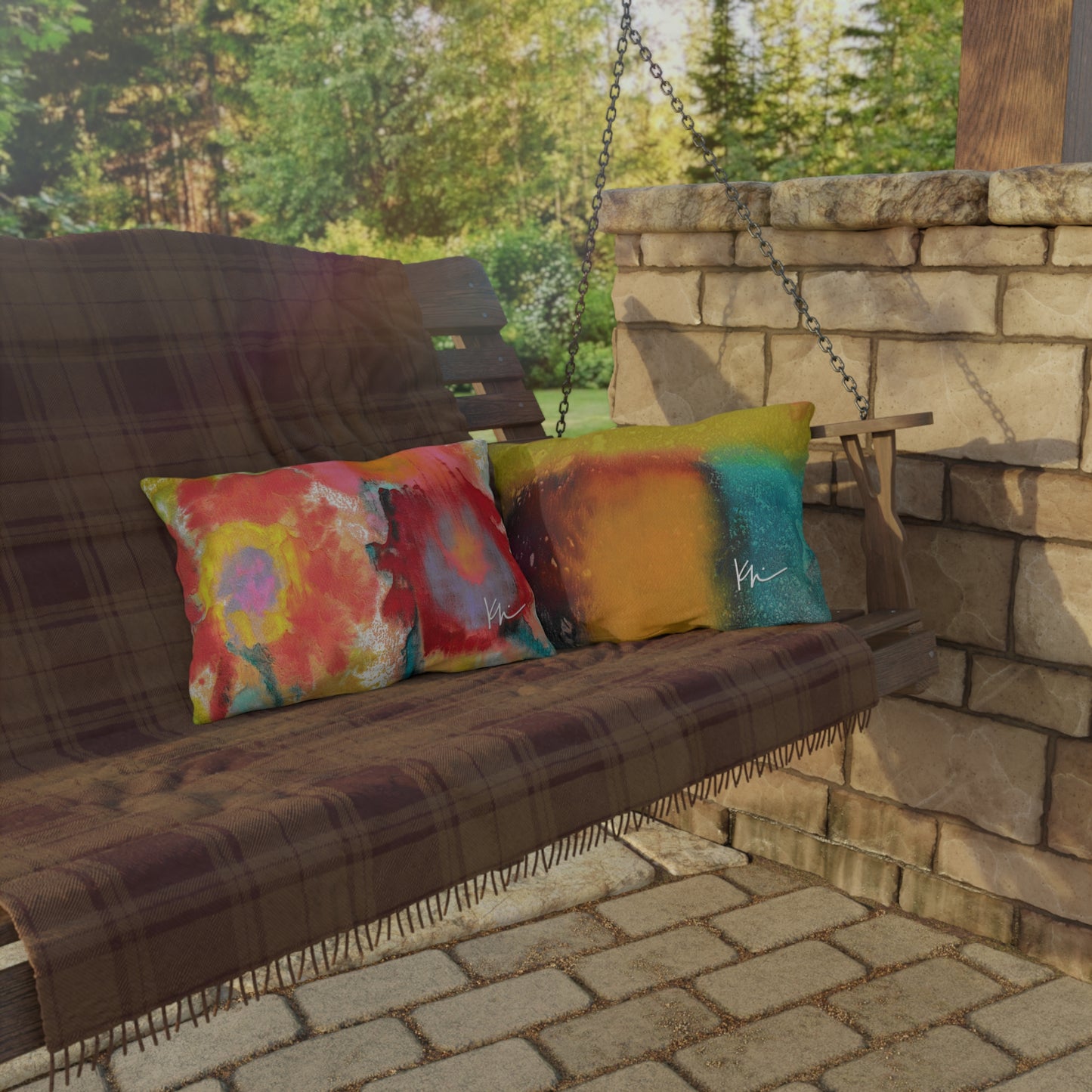 Outdoor Pillows Magic Garden