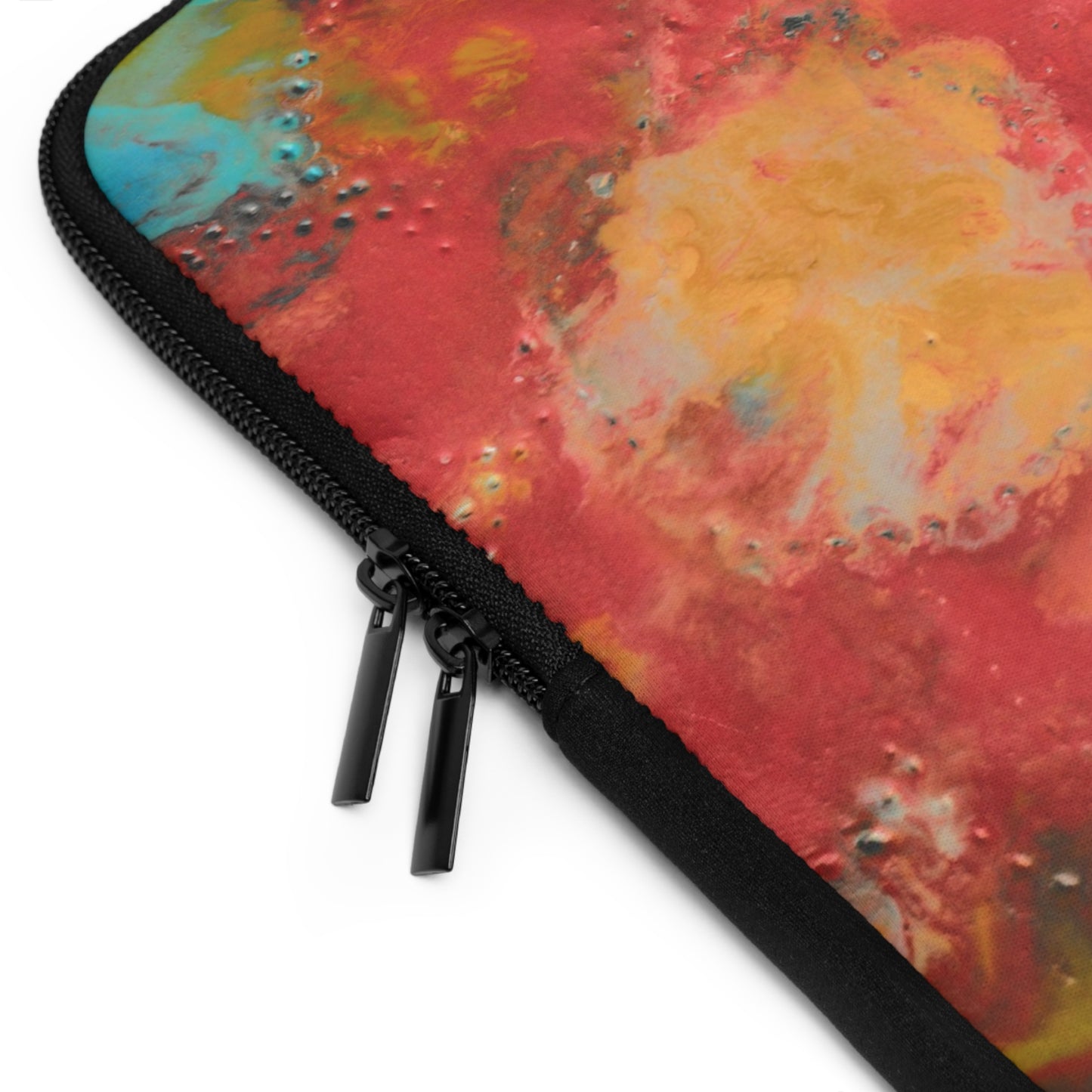 Laptop Sleeve Turquoise Garden