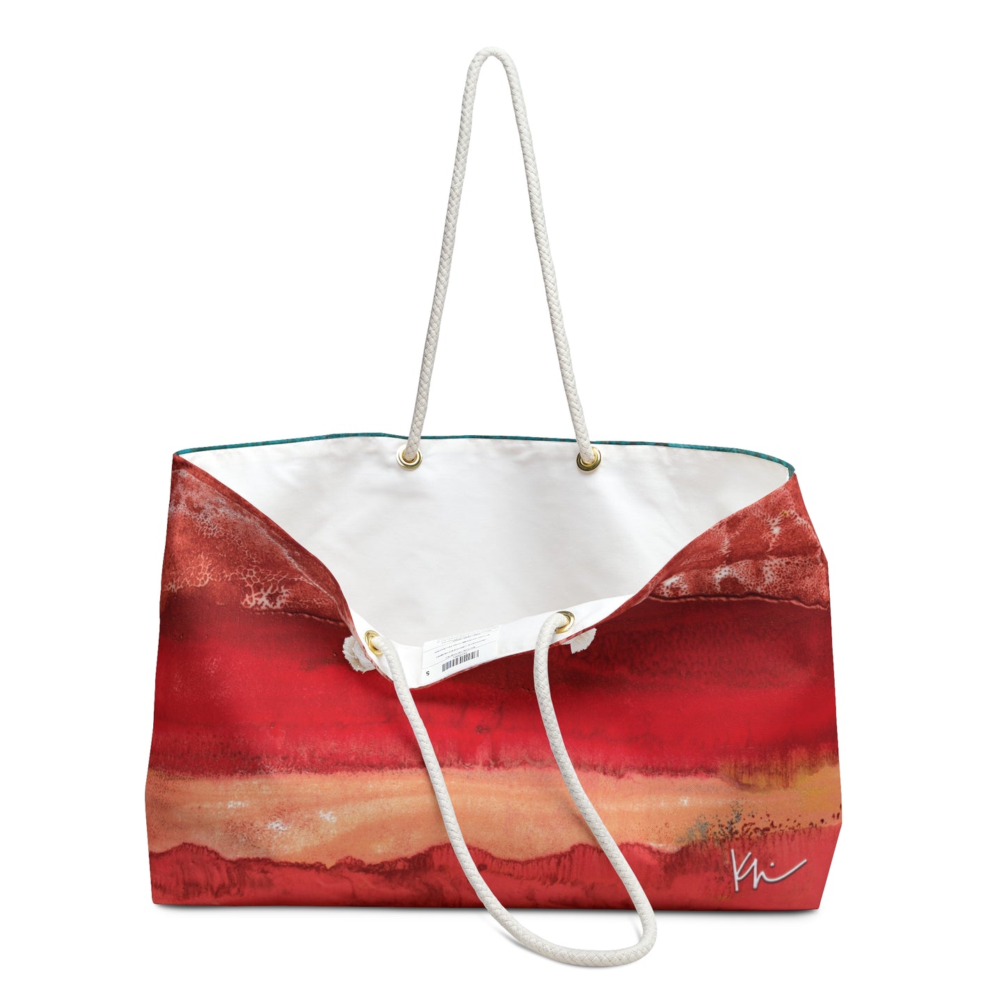 Tote Bag Abstract Stripes