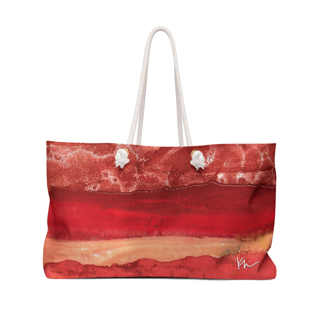 Tote Bag Abstract Stripes