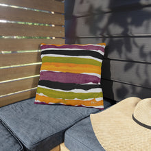 Load image into Gallery viewer, Outdoor Pillows Spooky Stripes
