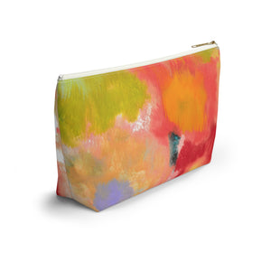 Supply Pouch Abstract Floral