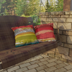 Outdoor Pillows Abstract Stripes