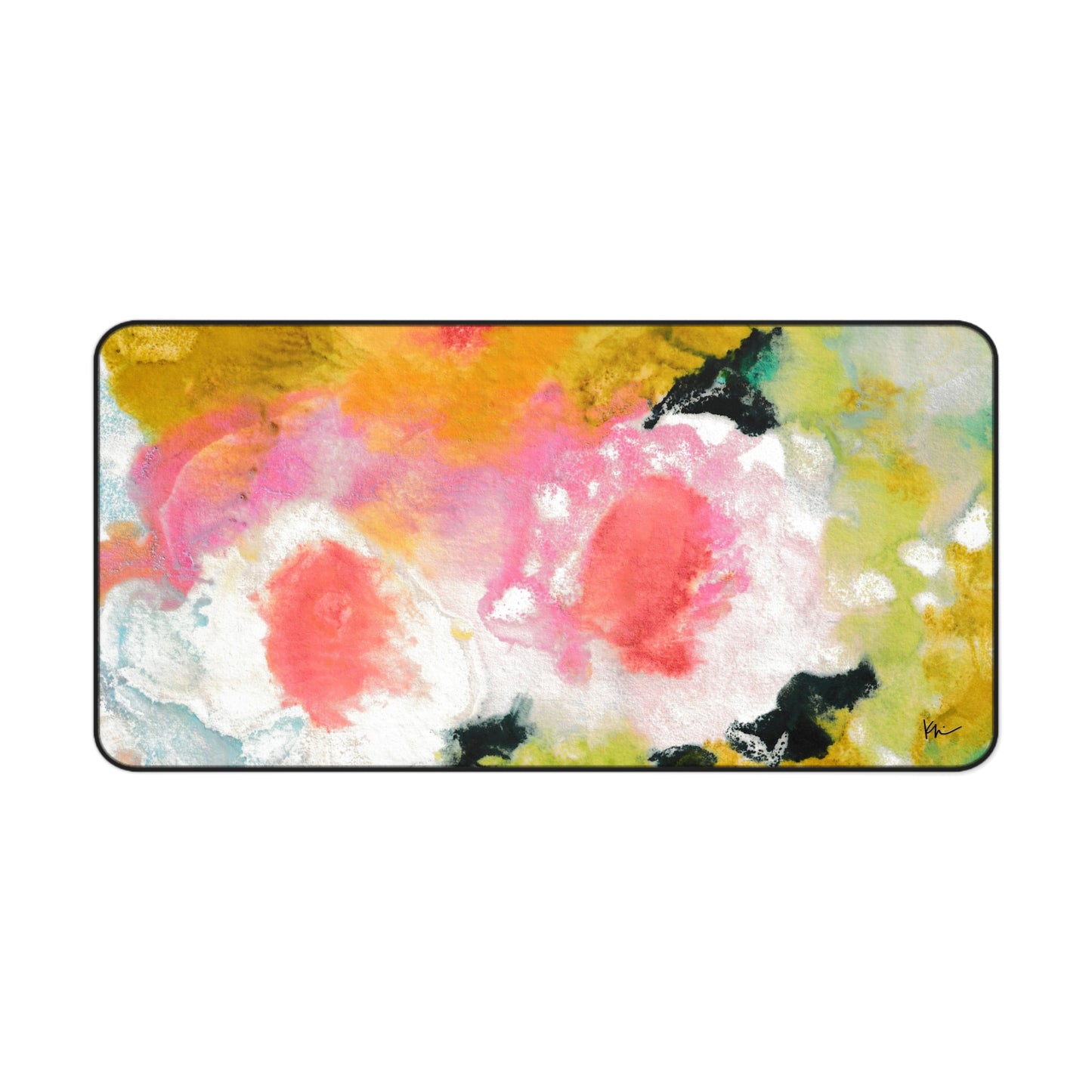 Desk Mat Floral Garden