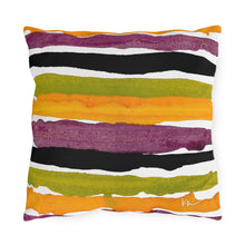 Load image into Gallery viewer, Outdoor Pillows Spooky Stripes
