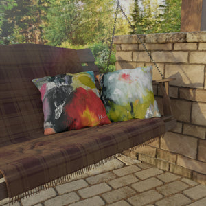 Outdoor Pillows Water Garden