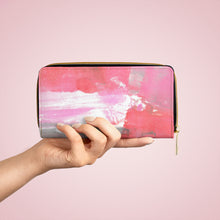 Load image into Gallery viewer, Wallet Pink + Red
