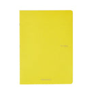 Fabriano yellow notebook size A5 on a white background