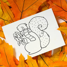 Load image into Gallery viewer, Happy Thanksgiving Coloring Cards
