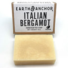 Earth & Anchor Italian Bergamot soap bar with packaging on a white background