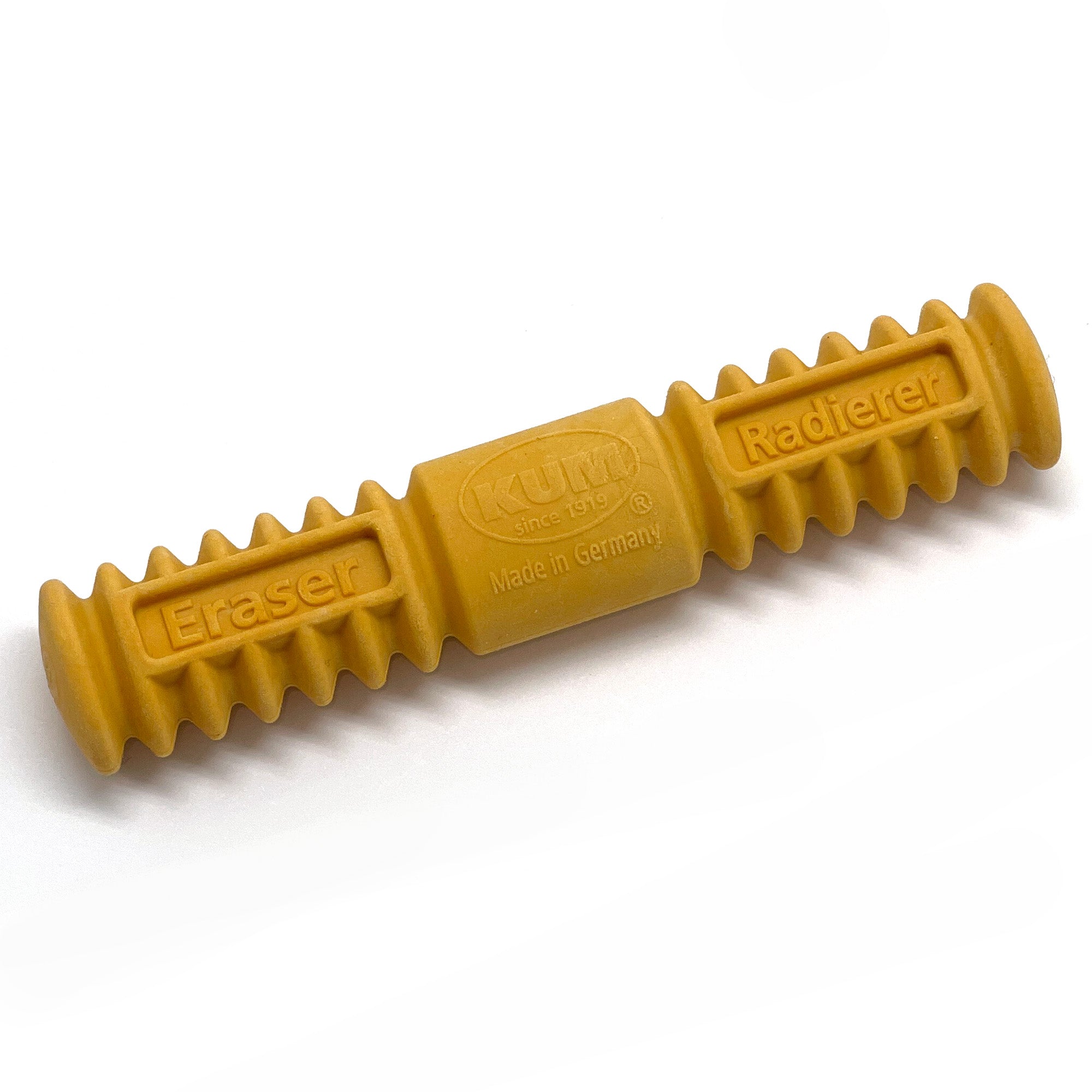 Yellow eraser KUM made in Germany