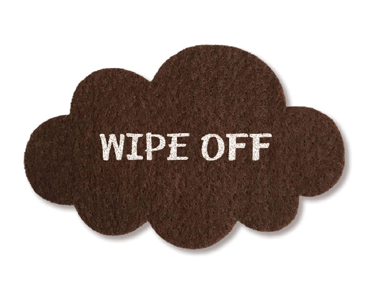 Wipe off cloth for art kit