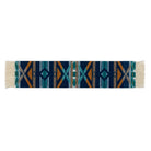 Woven Pendleton patterned bookmark with geometric design on a white background