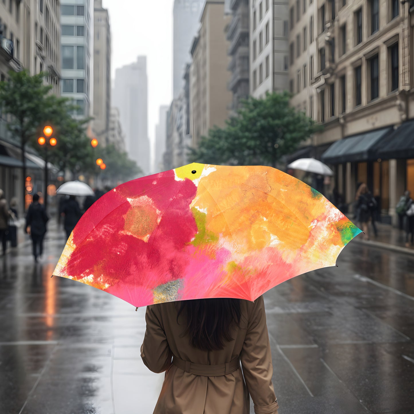 Umbrella Happy Flowers