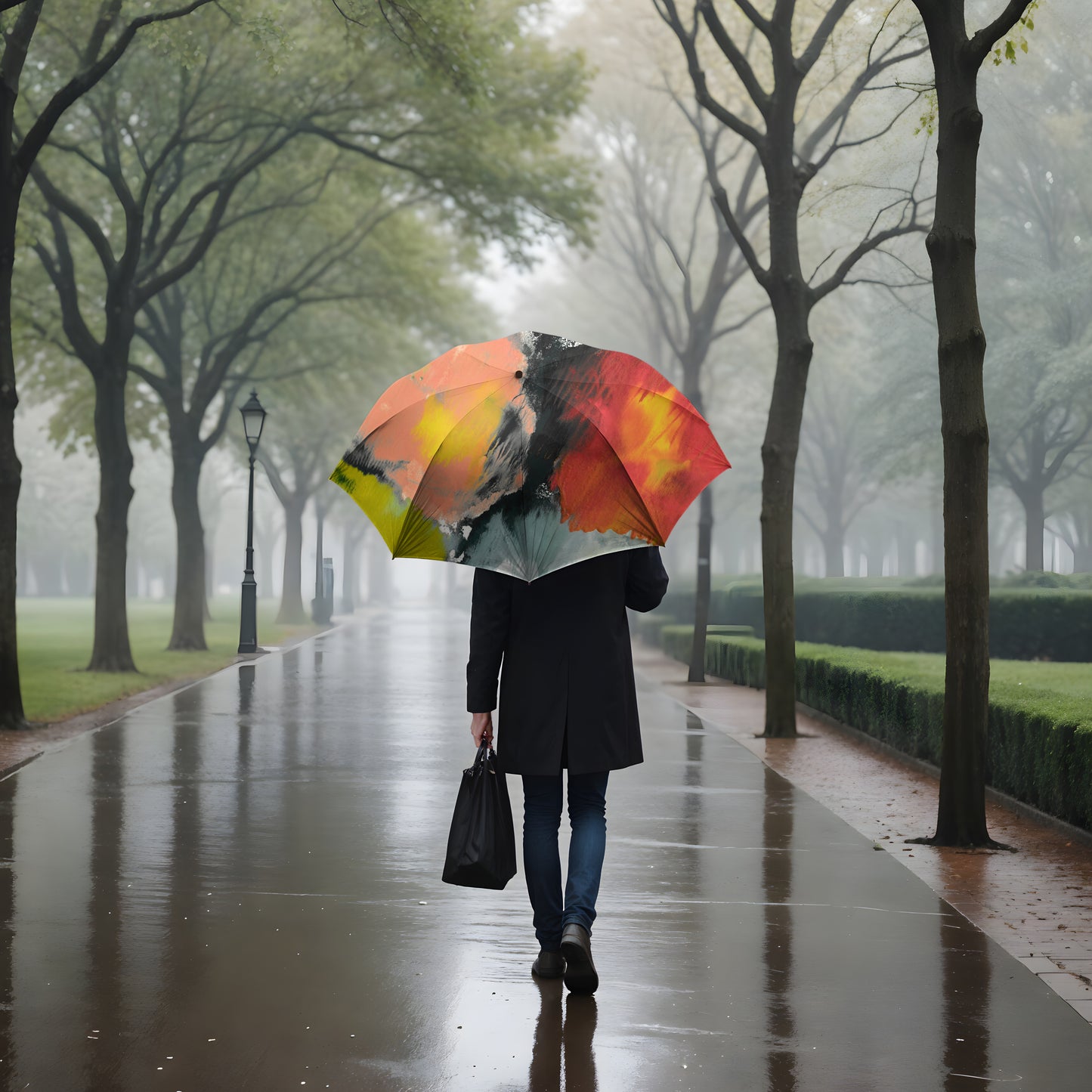 Umbrella Water Garden