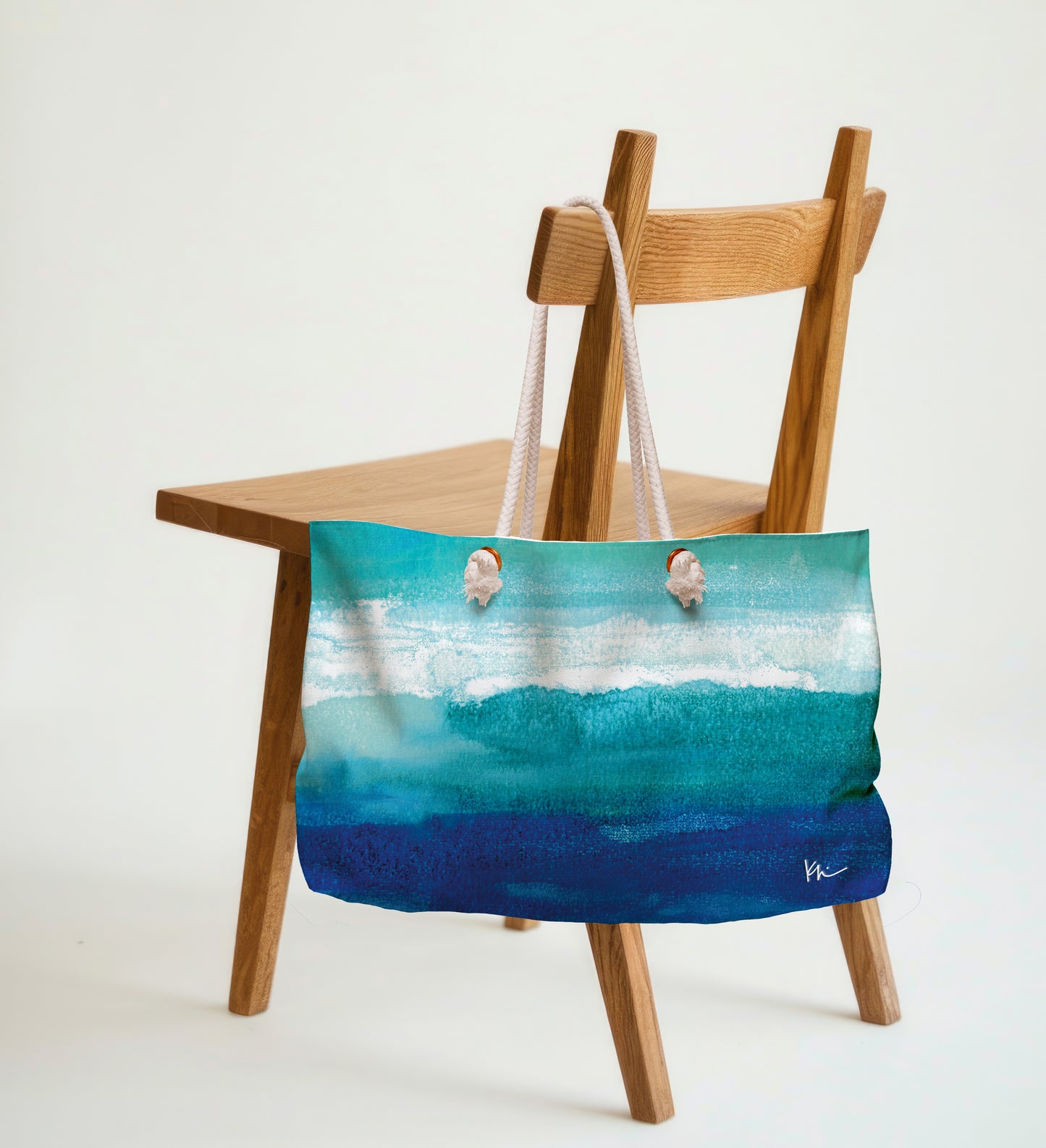 Tote Bag Blue Hues