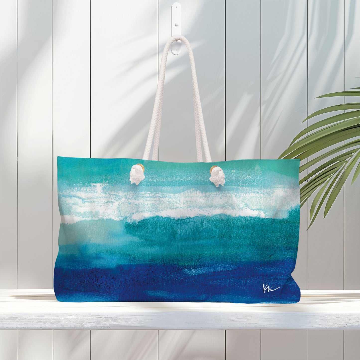 Tote Bag Blue Hues