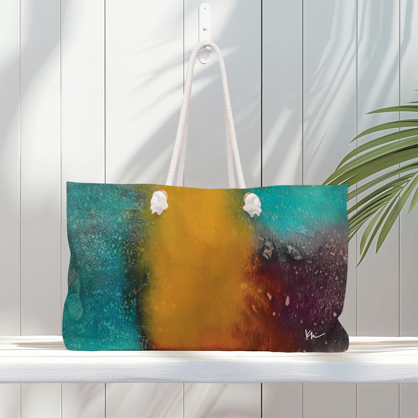 Tote Bag Abstract Colors