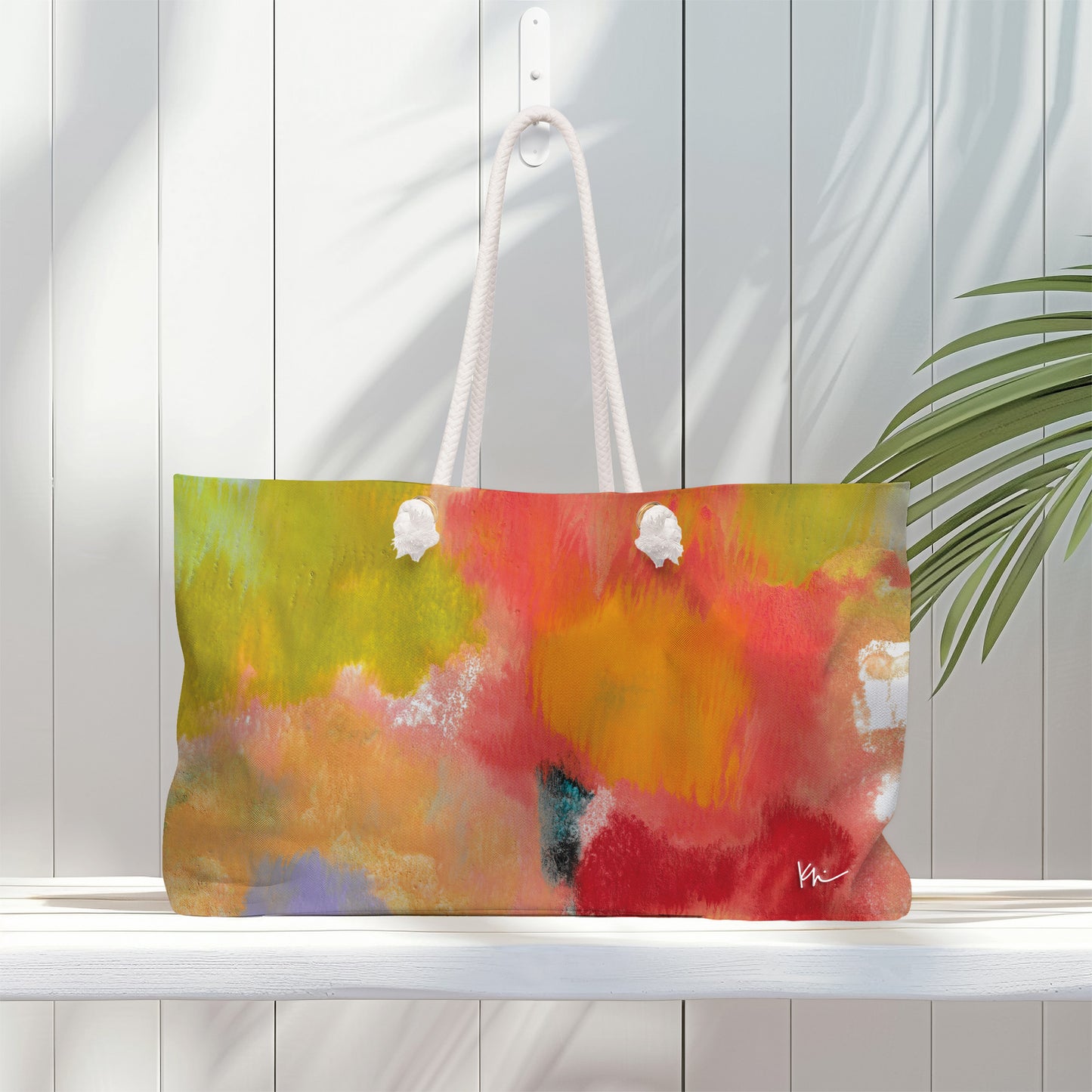 Tote Bag Abstract Floral