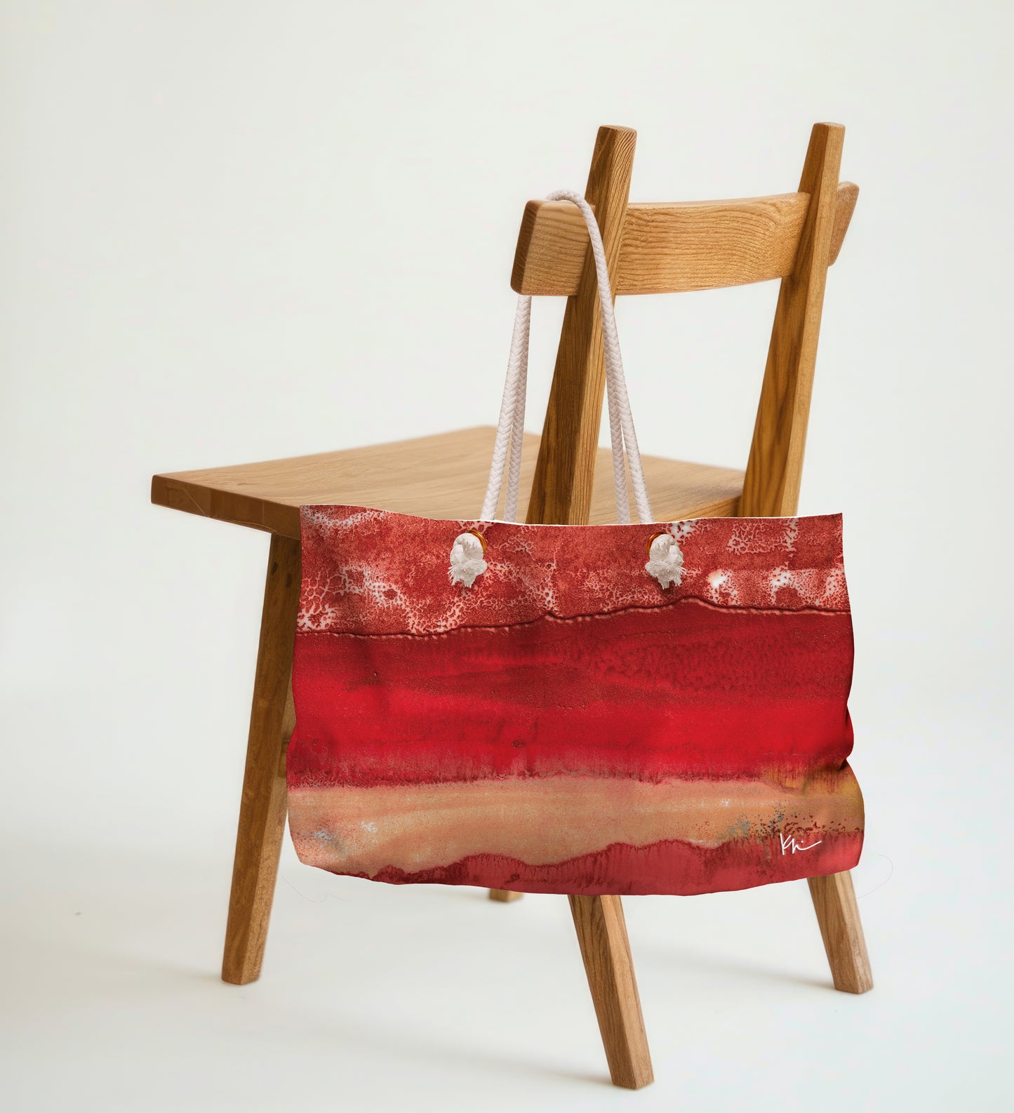 Tote Bag Abstract Stripes