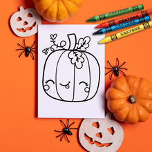 Load image into Gallery viewer, Happy Halloween Coloring Cards Spooky Season
