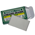 Green box next to a kneaded eraser on a white background
