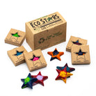 Star crayons made from recycled crayons