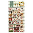 Sticker sheet with lots of cute kittens and cats all dressed up 