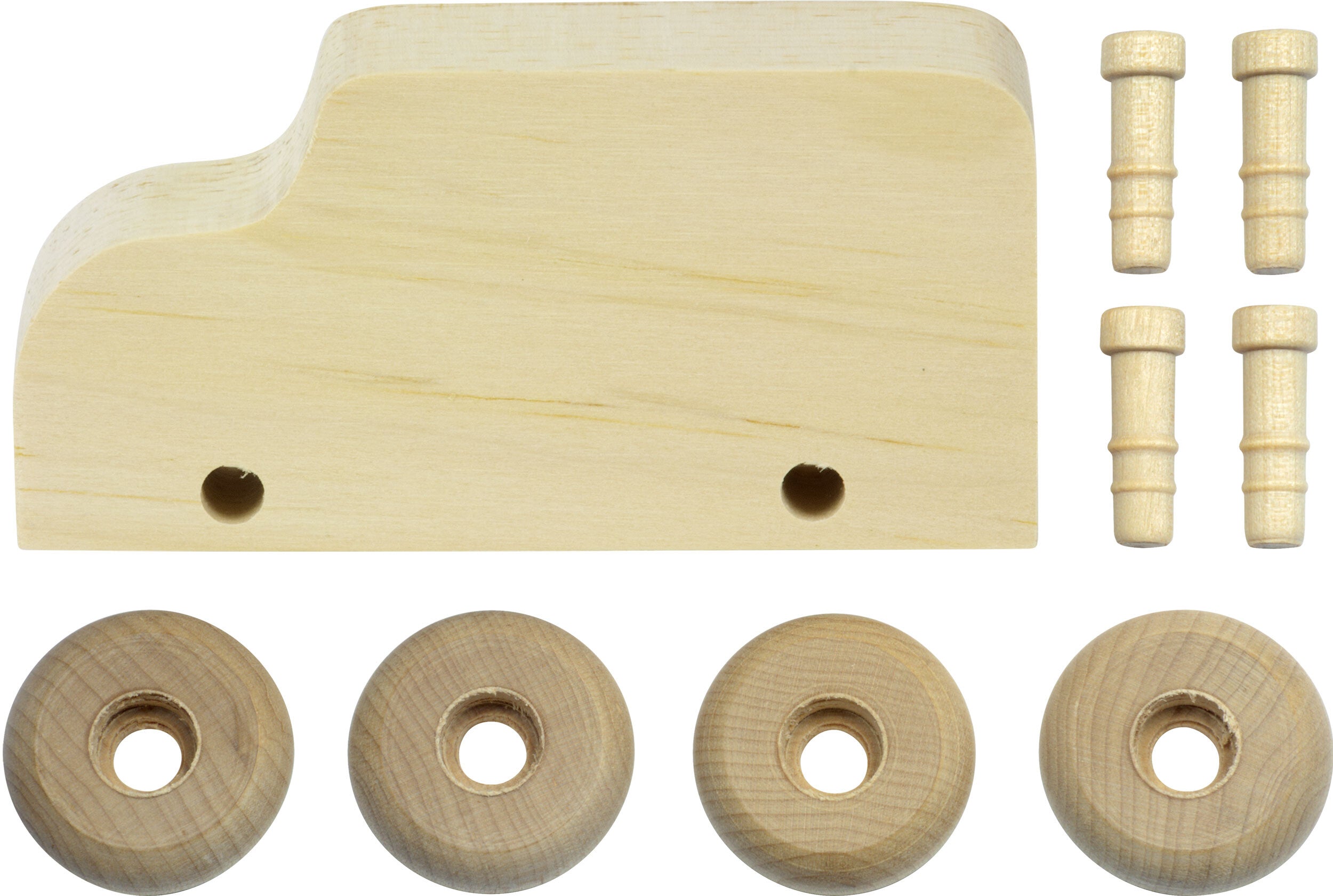 Made by Me wooden truck kit for kids to build their own toys