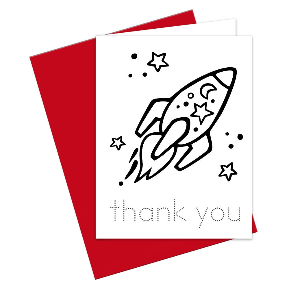 Thank You Cards Outer Space