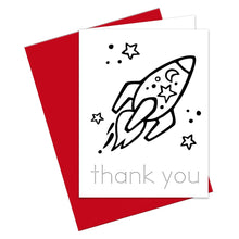 Load image into Gallery viewer, Outer Space Thank You Cards

