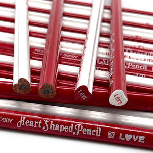 Heart Shaped LOVE Pencils