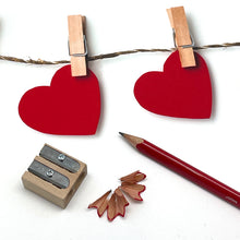 Load image into Gallery viewer, Heart Shaped LOVE Pencils
