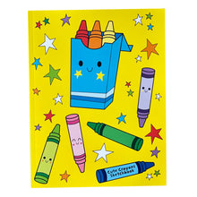 Load image into Gallery viewer, Cute Crayons Sketchbook - imperfect
